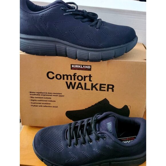 Kirkland Men 8.5 Comfort Walker Sneaker Athletic Shoes Athleisure Slip-Resistant